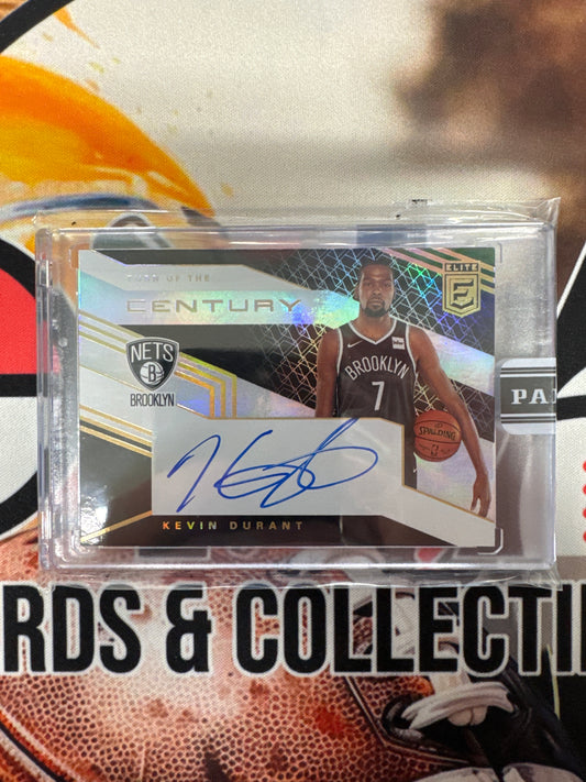 2025 Panini Black Box Kevin Durant Elite Turn Of The Century Autograph 1/1