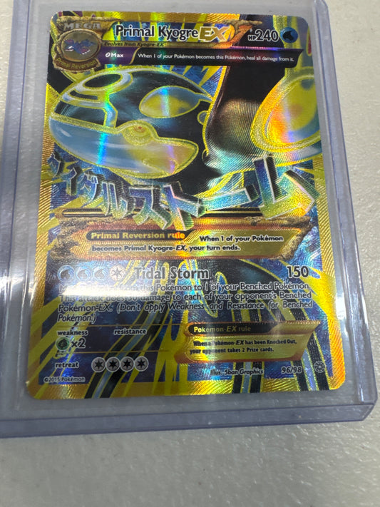 Primal Kyogre EX Shiny Full Art (Ancient Origins) 96/98 MP