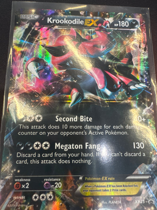 Pokemon Krookodile EX XY25