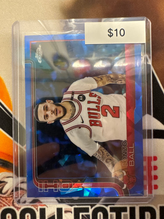 2025-26 Topps Chrome Sapphire NBA Lonzo Ball