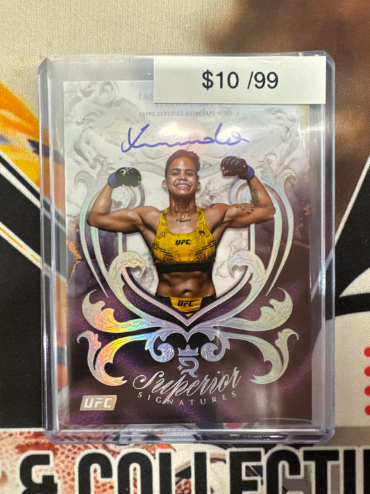 2025 Topps Royalty UFC Iasmin Lucindo Superior Signatures Refractor /99
