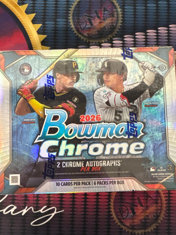 2026 Bowman Chrome MLB hobby