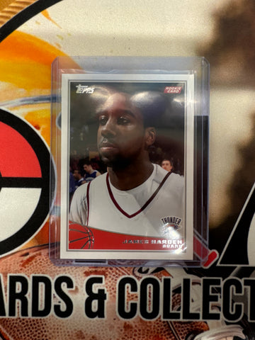 2009 Topps NBA James Harden Rookie Card