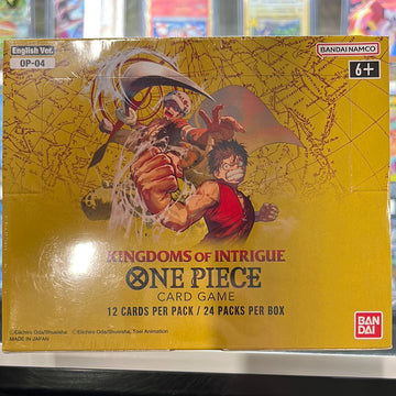 One Piece Booster Box Kingdom of Intrigue OP04