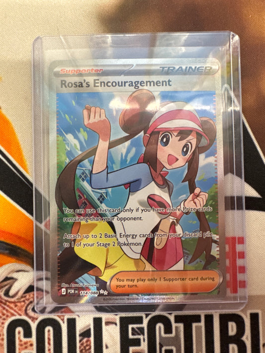 Pokémon Rosa’s Encouragement 114/088 Perfect Order Ultra Rare
