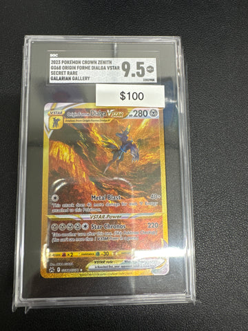 Pokemon Origin Forme Dialga Vstar SGC 9.5