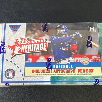 2022 Bowman Heritage Hobby Box