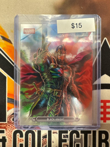 2026 Topps Chrome Marvel Black Knight FanFare Card SP