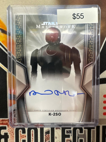 2025 Topps Star Wars Masterwork Alan Tudyk As K2SO Autograph
