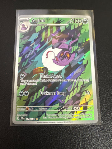 Pokemon Arbok 176/162 Temporal Forces
