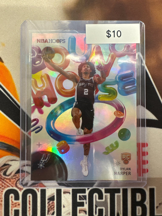 2026 Topps NBA Hoops Dylan Harper Rookie Bounce House SSP