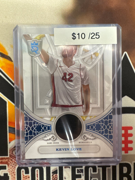 2024 Topps Royalty Basketball Kevin Love Round Ball Relics Blue Refractor /25