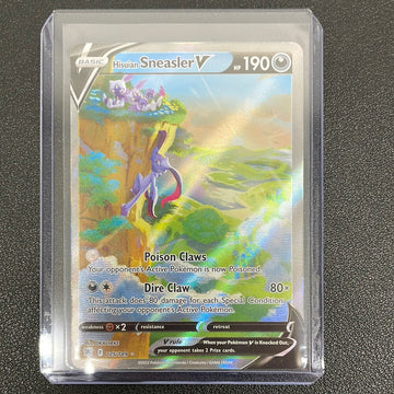 Pokémon Hisuian Sneasler V Alternate Full Art Astral Radiance 175/189