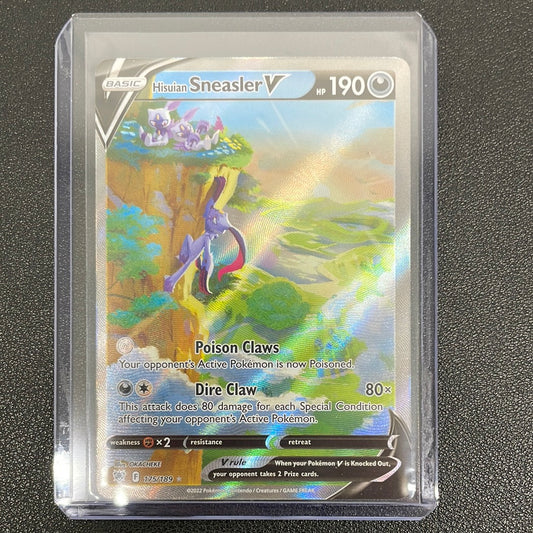 Pokémon Hisuian Sneasler V Alternate Full Art Astral Radiance 175/189