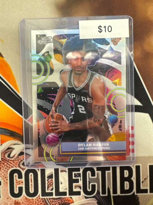 2026 Topps Chrome Cosmic NBA Dylan Harper Rookie Base