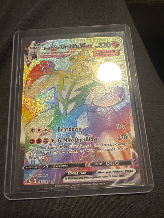Pokémon Single Strike Urshifu VMAX 167/163 Battle Styles