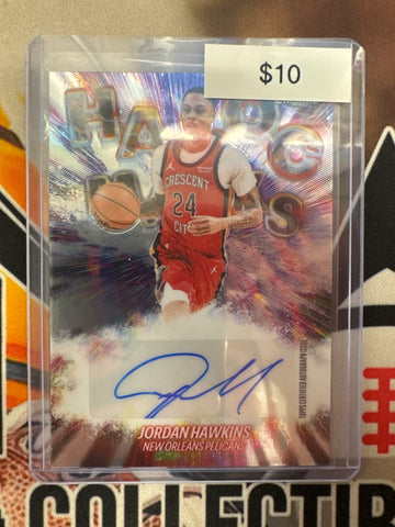 2026 Topps Chrome NBA Update Jordan Hawkins Havoc Marks Autograph