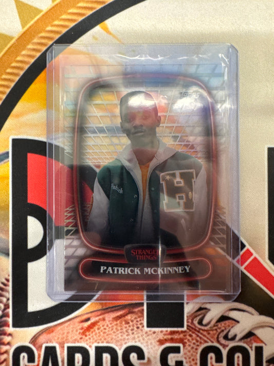2025 Topps Stranger Things High-Tek Patrick McKinney