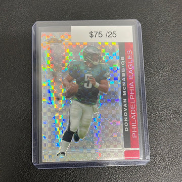 2007 NFL Topps Finest Donovan McNabb Xfractor /25