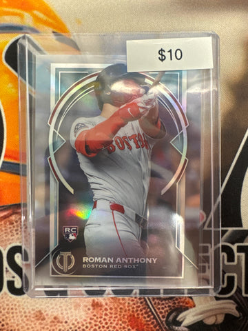 2026 Topps Tribute MLB Roman Anthony Rookie Base Refractor