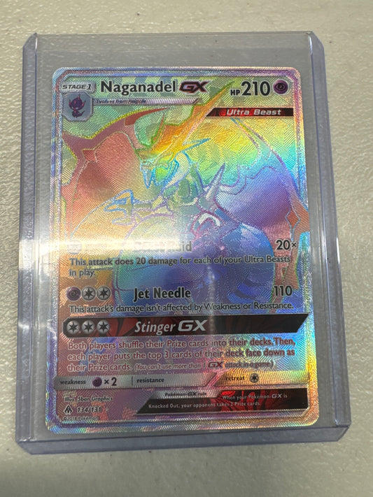 Pokemon Naganadel GX 134/131 Forbidden Light