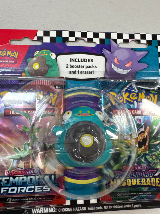Pokemon Bellibolt or Gengar eraser two pack