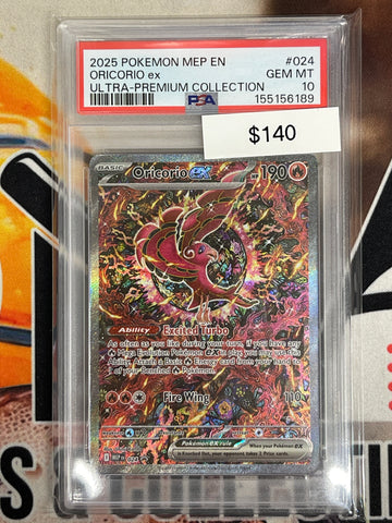 Pokémon Oricorio ex Special Illustration Promo MEP 024 PSA 10