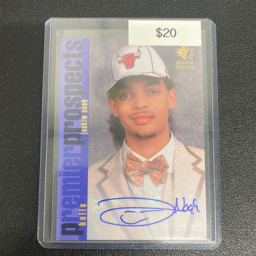 2007-08 NBA SP Rookie Edition Joakim Noah Premier Prospects Auto