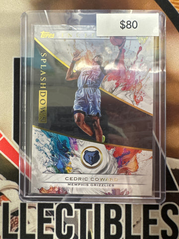 2026 Topps Inception NBA Cedric Coward Rookie Splashdown SSP