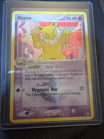 Pokemon Hypno 25/112 FireRed GreenLeaf reverse holo MP