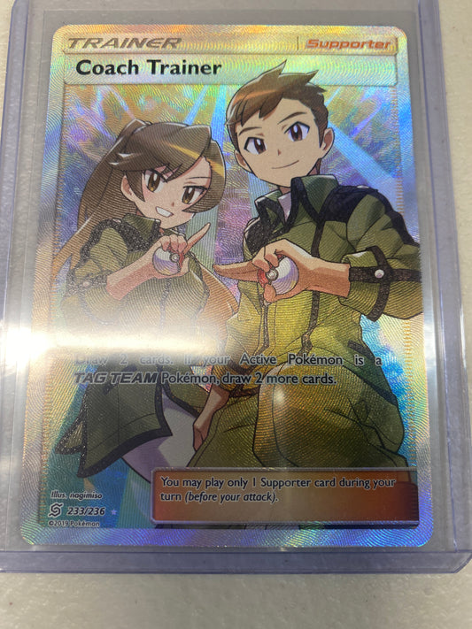 Pokémon Coach Trainer 233/236 Unified Minds
