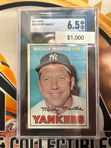 1967 Topps MLB Mickey Mantle SGC 6.5
