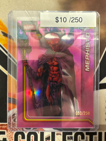 2026 Topps Chrome Marvel Mephisto Pink Refractor /250