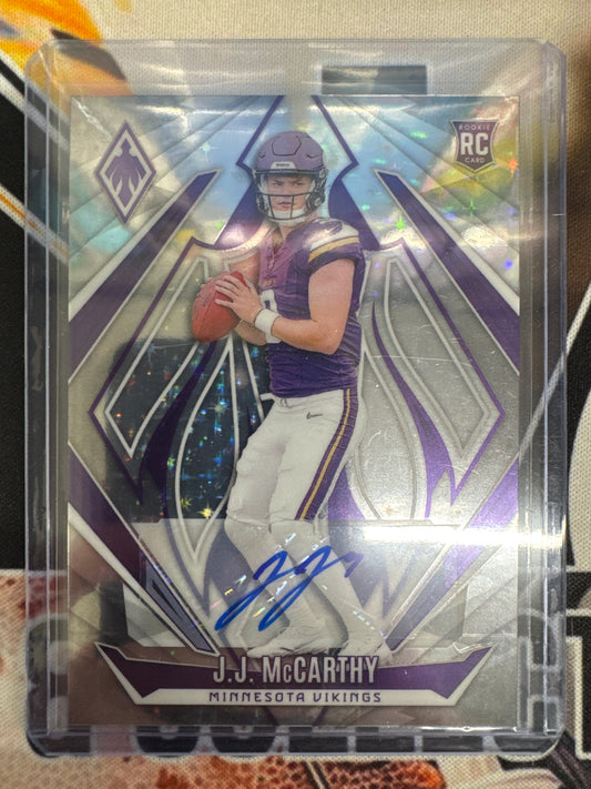 2024 Phoenix Football J.J. McCarthy Stars Rookie Auto