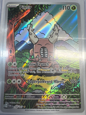 Pokemon Pinsir 168/167 Twilight Masquerade