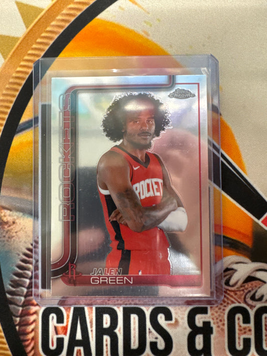 2025-26 Topps Chrome NBA Jalen Green Image Variation