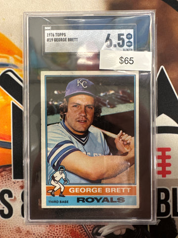 1976 Topps MLB George Brett SGC 6.5