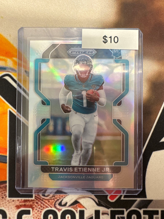 2021 Panini Prizm NFL Travis Etienne Jr. Rookie Silver Prizm