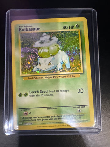 Pokemon Bulbasaur 001/034 Classic Collection