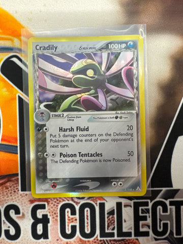 Pokémon Cradily Delta Species 2/110 Holon Phantoms Holo