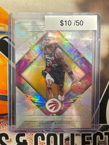2026 Topps Inception NBA Brandon Ingram Gold Refractor /50