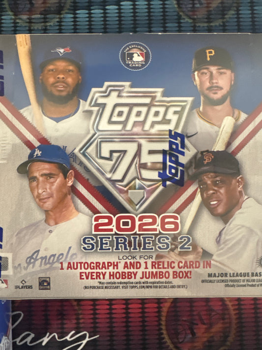 2026 Topps Series 2 Two MLB Jumbo Hobby