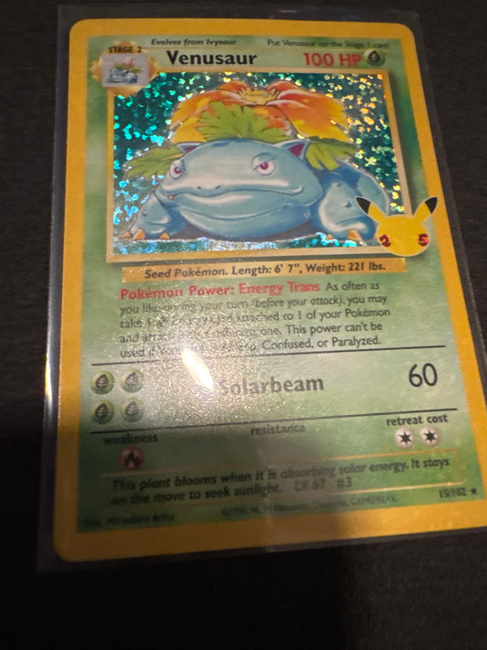 Pokémon Celebrations Venusaur 15/102