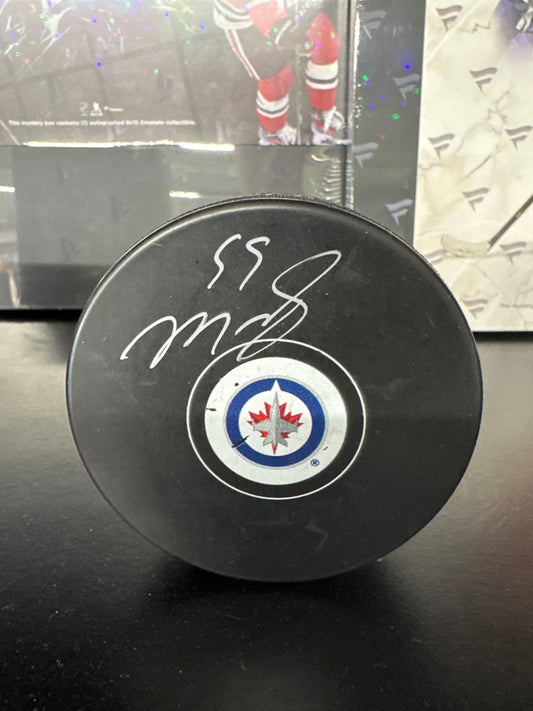 Fanatics Under Wraps Mark Scheifele Autographed Hockey Puck