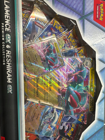 Pokemon Salamence & Reshiram ex Premium Collection