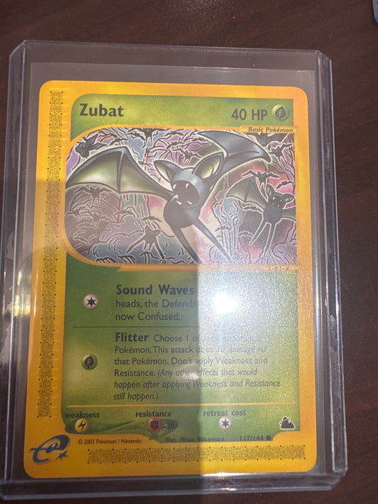 Pokemon Zubat 117/144 Skyridge