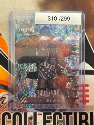 2025 Topps Chrome WWE Cactus Jack Chad Gable Speckle Refractor /299