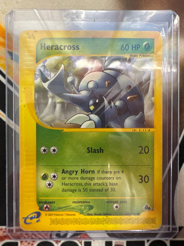 Pokémon Heracross Skyridge Non Holo 64/144 HP
