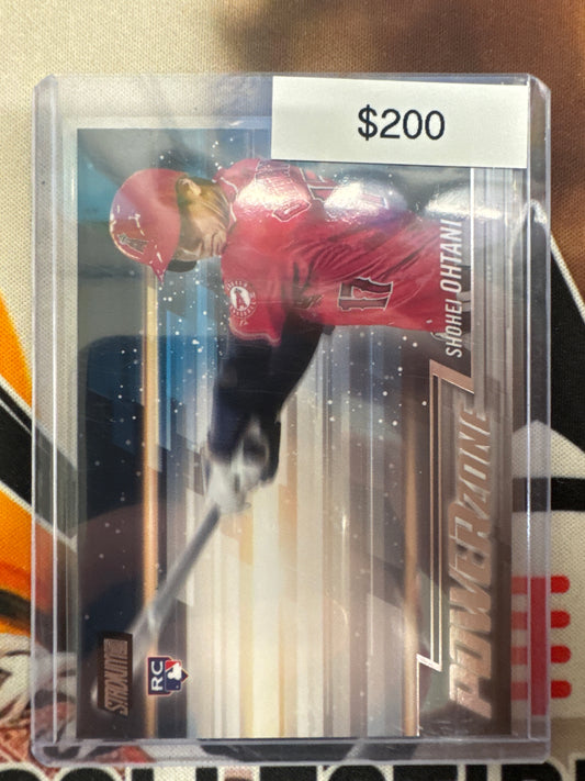 2018 Topps Stadium Club MLB Shohei Ohtani PowerZone Rookie Insert