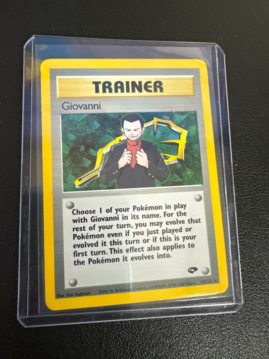 Pokémon Giovanni Gym Challenge Holo 18/132